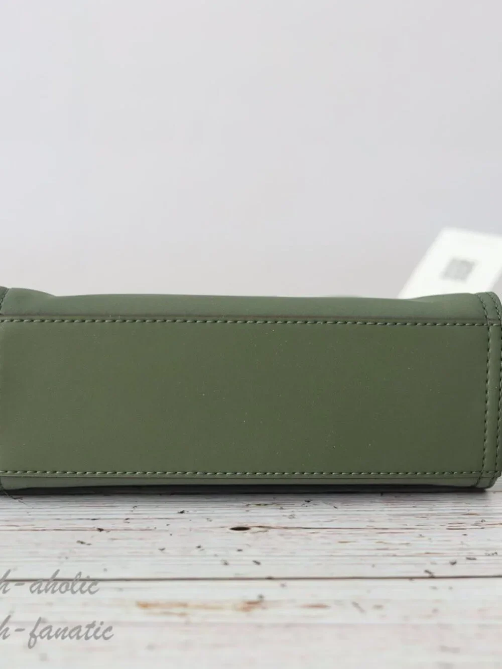 NWT Tory Burch Ella Nylon Mini Tote Crossbody Bag Purse in Palm Leaf Green
